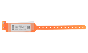 Sentry LabelBand Adhesive Shield Wristbands Adult Size