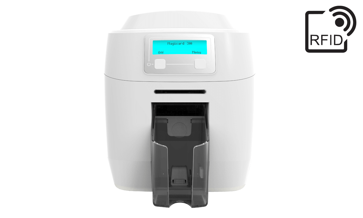 Magicard 300 Duo Smart card encoding Double Sides Printer UK/EU PLUG