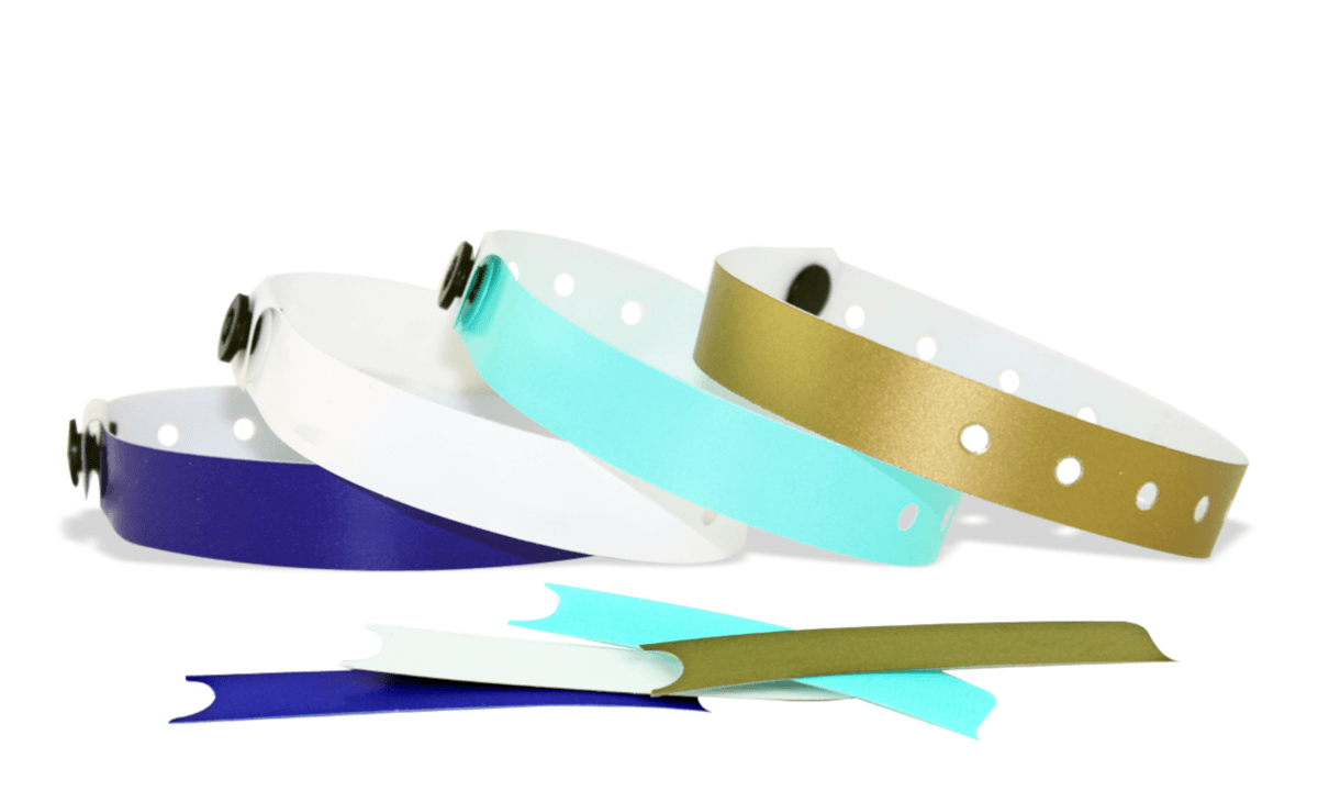 Plastic wristbands 13 mm
